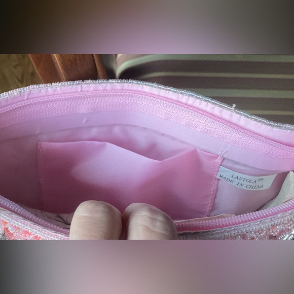 Laviola Beaded Sequins Evening Bag NWOT - Picture 10 of 10